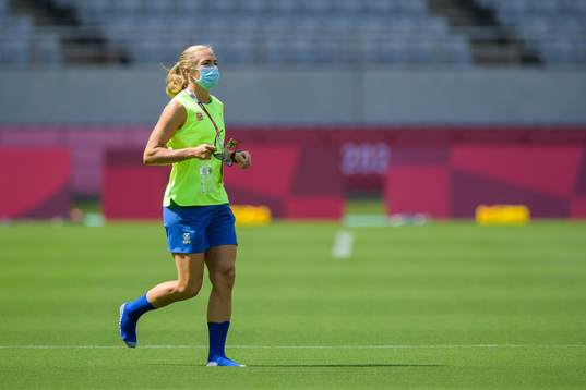 Magdalena Eriksson of the Swedish national women's football