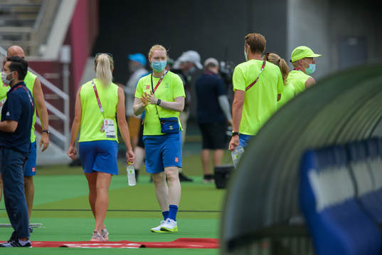 Hedvig Lindahl of the Swedish national women's football