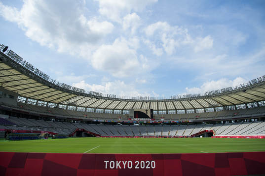General view of Tokyo Stadium