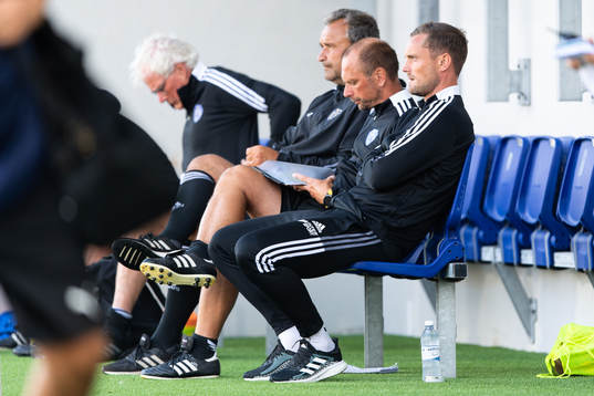 Falkenbergs tränare Tobias Tuvesson