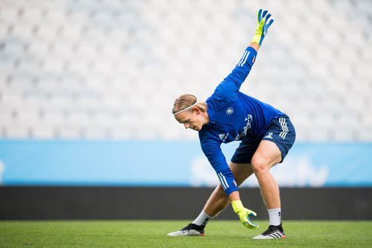 Goalkeeper Jakob Tånnander