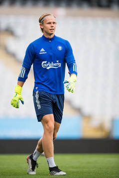 Goalkeeper Jakob Tånnander