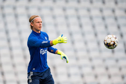 Goalkeeper Jakob Tånnander