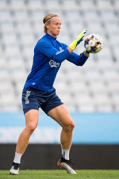 Goalkeeper Jakob Tånnander