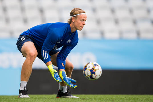 Goalkeeper Jakob Tånnander