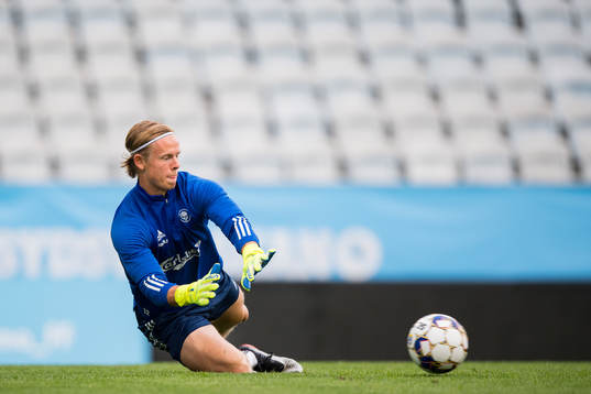 Goalkeeper Jakob Tånnander