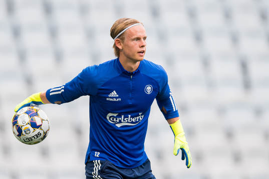 Goalkeeper Jakob Tånnander