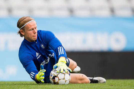Goalkeeper Jakob Tånnander