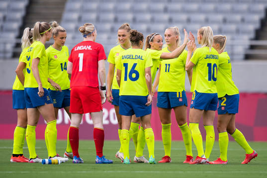 The team of Sweden gathers