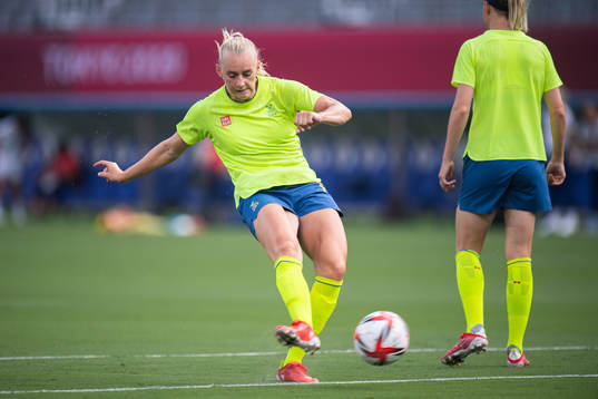 Stina Blackstenius of Sweden