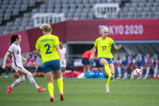 Caroline Seger of Sweden