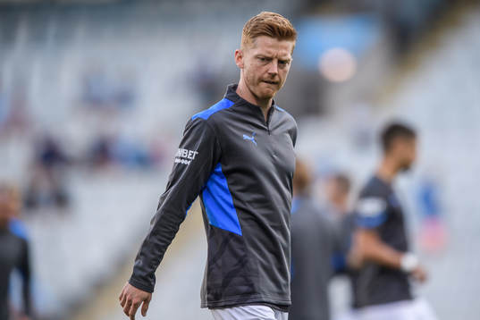 Anders Christiansen of Malmö FF prior to the UEFA