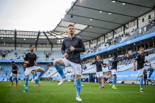 Anders Christiansen of Malmö FF prior to the UEFA