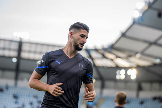 Antonio Colak of Malmö FF prior to the UEFA Champions