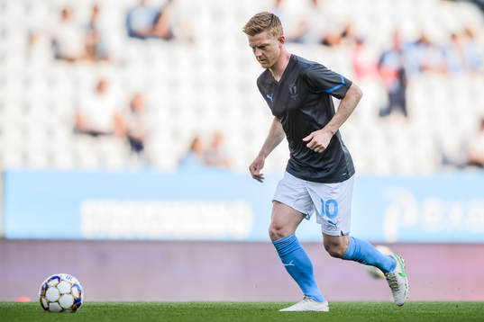 Anders Christiansen of Malmö FF prior to the UEFA