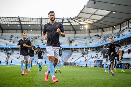 Antonio Colak of Malmö FF prior to the UEFA Champions
