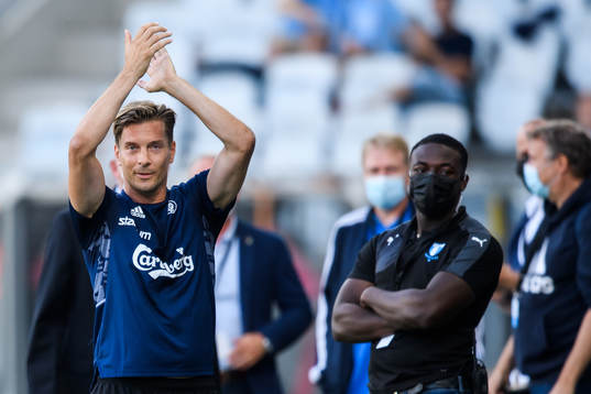Markus Halsti of Helsingfors prior to the UEFA Champions