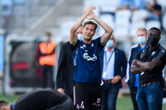 Markus Halsti of Helsingfors prior to the UEFA Champions