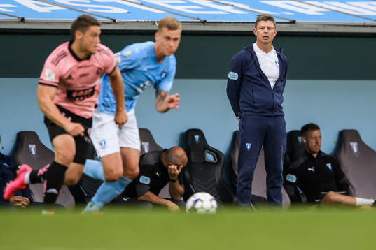 Jon Dahl Tomasson, head coach of Malmö FF