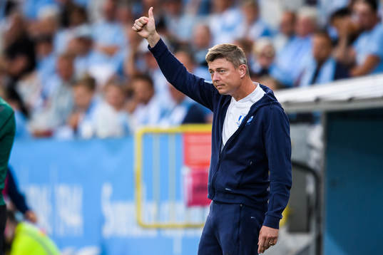 Jon Dahl Tomasson, head coach of Malmö FF