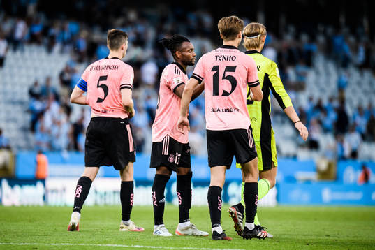 Luis Carlos Murillo of Helsingfors looks dejected