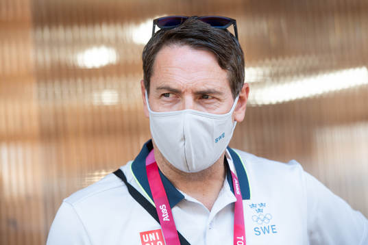 Glenn Solberg, head coach of the Swedish handball team, at