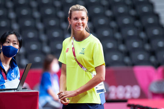 Team Manager Hanna Fogelström of the Swedish women´s