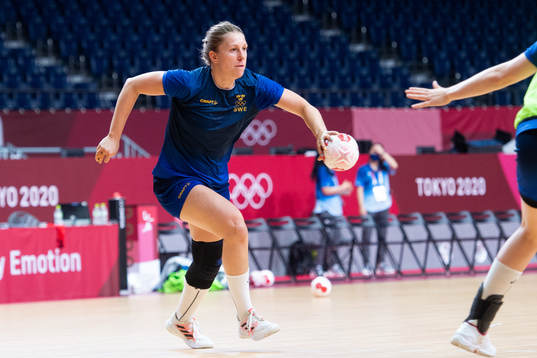 Melissa Petrén of the Swedish women´s handball team