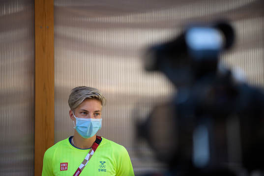 Lina Hurtig of the Swedish national women’s football team