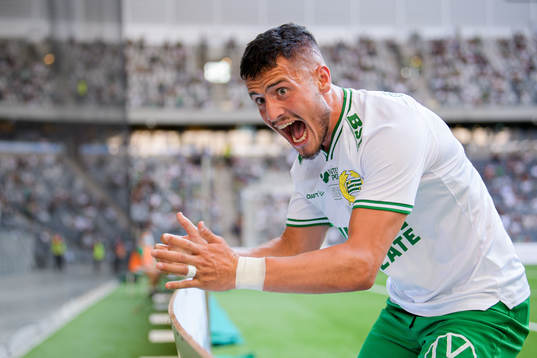 Astrit Selmani of Hammarby reacts