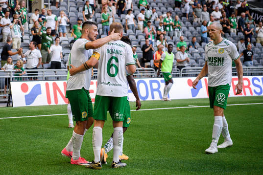 Astrit Selmani, Darijan Bojanic and Jon Gudni Fjoluson of