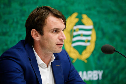 Milos Milojevic, head coach of Hammarby