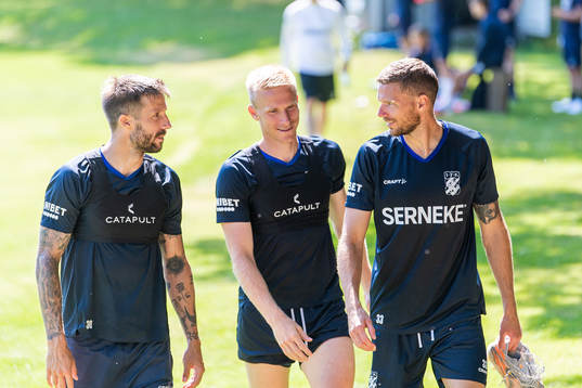 Mattias Bjärsmyr, Oscar Wendt och Marcus Berg