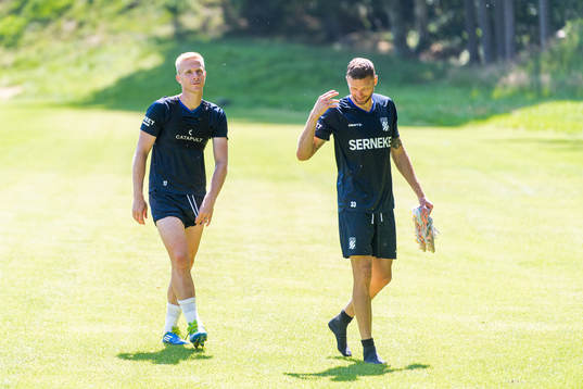 Oscar Wendt och Marcus Berg
