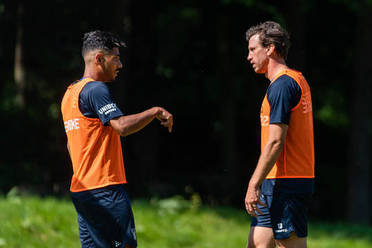 Hosam Aiesh och Gustav Svensson