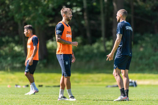 Mattias Bjärsmyr och Marcus Berg