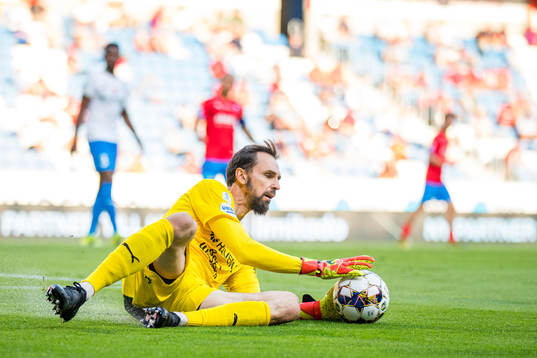 Värnamos målvakt Pilip Vaitsiakhovich