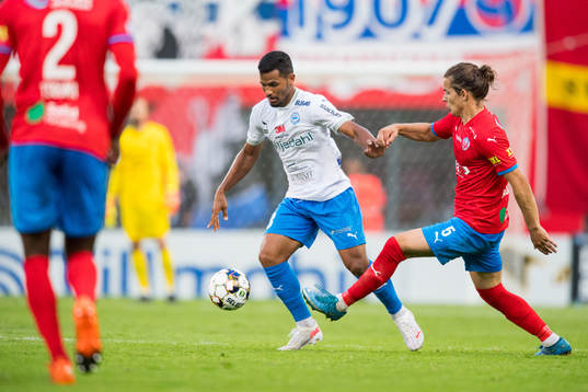 Värnamos Wenderson Oliveira do Nascimento och Helsingborgs