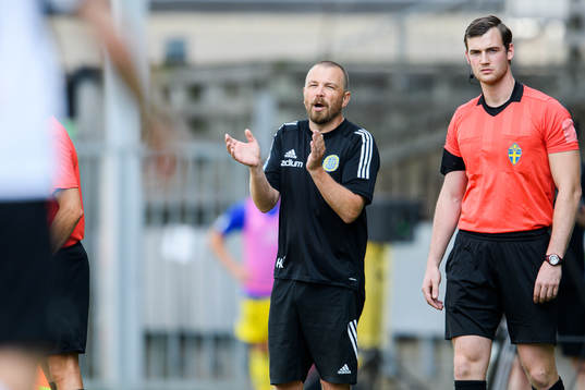 Sundsvalls tränare Henrik Åhnstrand