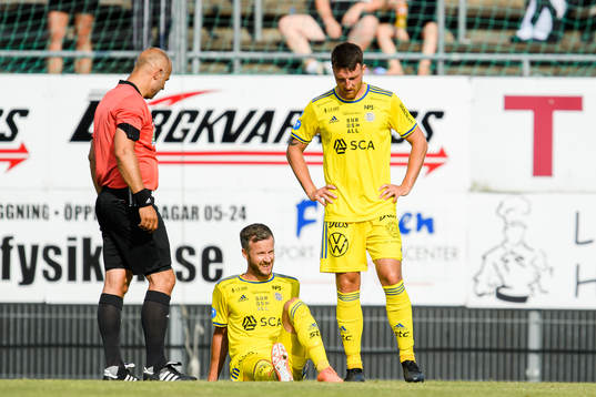 Sundsvalls Robert Lundström har ont