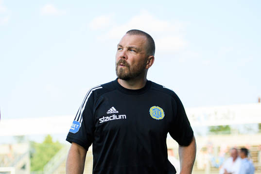 Sundsvalls tränare Henrik Åhnstrand deppar