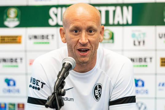 Landskronas tränare Billy Magnusson