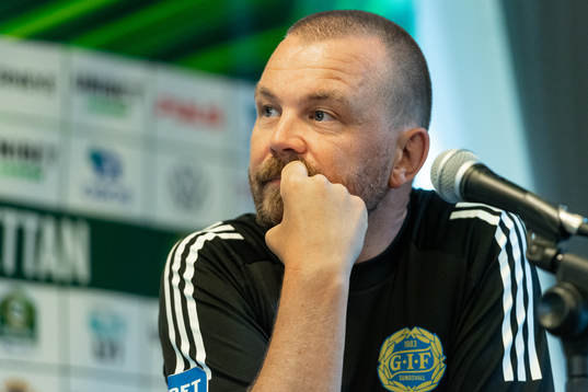 Sundsvalls tränare Henrik Åhnstrand