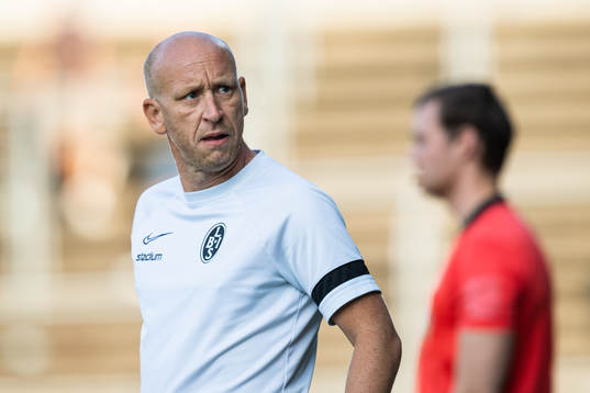 Landskronas tränare Billy Magnusson