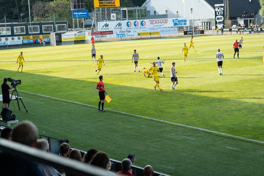 Vy över Landskrona IP