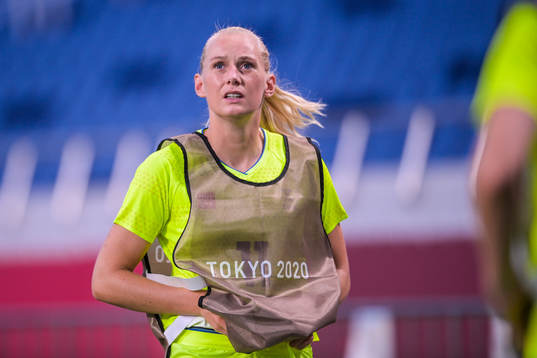 Stina Blackstenius of Sweden