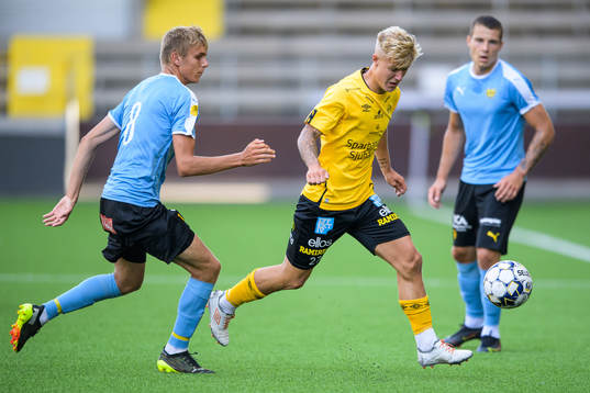 Elfsborgs Otto Vallentin och Mjällbys Albin Andersson