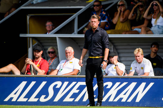 Mjällbys tränare Christian Järdler