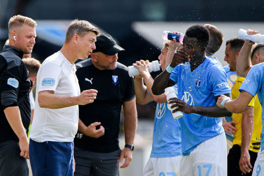 Malmö FFs huvudtränare Jon Dahl Tomasson