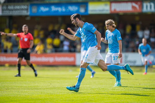 Malmö FFs Adi Nalic jublar